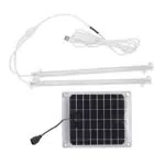 Aqxreight Lampada Solare per Piante a LED per Coltivazione di Erbe e Fiori