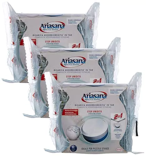 Ariasana Ricarica Power Tab Micro per Dispositivo Assorbiumidità