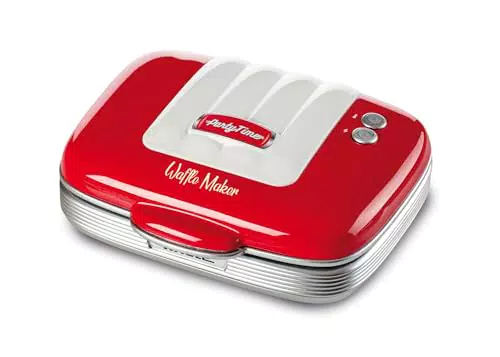 Ariete 1973 Waffle Maker Party Time - Piastra Elettrica per Waffle 700W