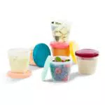 Babymoov Babybols Set di Vasetti Ermetici per Conservazione Pappe, 250 ml