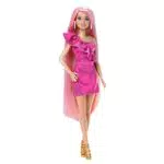 Barbie Fun & Fancy Hair - Bambola con accessori per styling, JDC85
