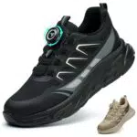 BAXIWUY Scarpe Antinfortunistiche Uomo e Donna, Sneakers Alte Antiscivolo Comode
