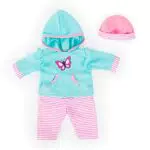 Bayer Design Set Bambole con Pantaloni, Top e Berretto, Modello 83875AA