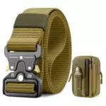 BESTKEE Cintura Tattica in Nylon Resistente con Fibbia a Rilascio Rapido