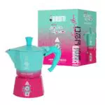 Bialetti Moka Express Squid Game, Manico Antiscottatura, Alluminio