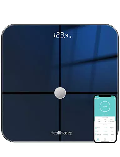 Bilancia Pesapersone Digitale Impedenziometrica Intelligente Bluetooth 28x28 cm