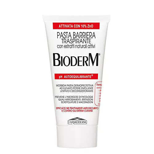BioDerm Crema Barriera con Ossido di Zinco - Protezione per Pelle Anziani e Neonati