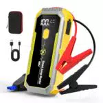 Catteria Booster Avviamento Auto 3000A 20000mAh Jump Starter con Torcia LED