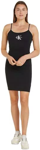 Calvin Klein Abito Donna Monologo Spalline Strette