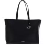 Calvin Klein Borsa Tote Bag Donna Ck Must Shopper Medium con Zip