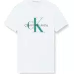 Calvin Klein Jeans Monologo T-Shirt a Maniche Corte per Uomo