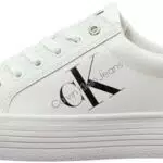 Calvin Klein Jeans Sneakers Vulcanizzate Flatform Lace-Up Donna