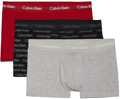 Calvin Klein Men's Low Rise Trunk 000NB3055A - Comfort e Stile Assicurati