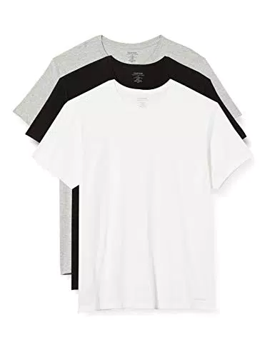 Calvin Klein S/S Crew Neck 3Pk Camicia Unisex Adulto
