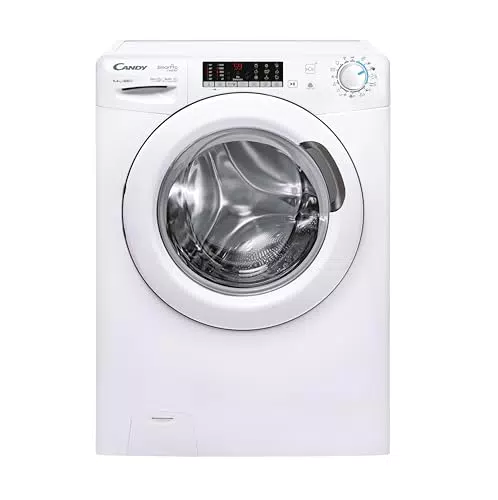 Candy Smart Pro Inverter CSOW4966TWM1-S - Lavasciuga a carica frontale, 1400 giri