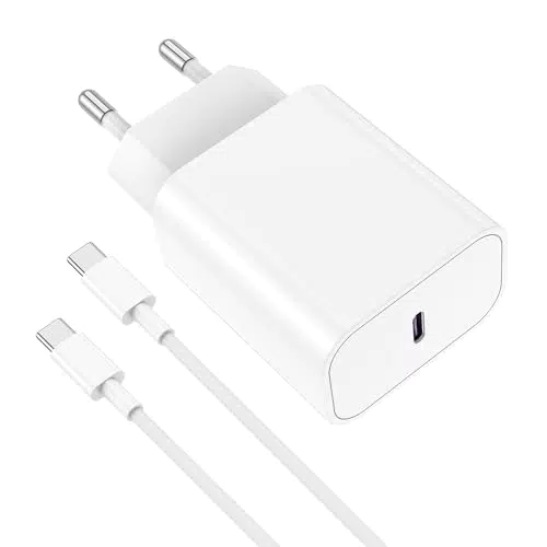 Apple Caricatore Rapido MFi Certificato con Cavo USB-C 2M per iPhone 15/16