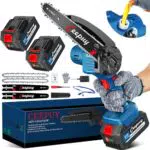 CEEPUY Motosega Elettrica a Batteria per Potatura con Batteria 8000mAh
