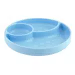 Chicco Piatto con Ventosa in Silicone a Scomparti per Bebè e Bambini