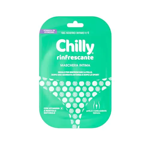 Chilly Maschera Intima Rinfrescante in Hydrogel con Vitamina E e Mentolo