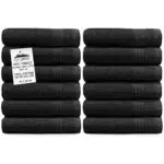 CityComfort Asciugamani in Cotone 100% Morbidi e Assorbenti - Set da 12 Pezzi