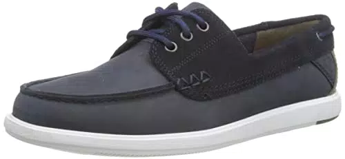 Clarks Bratton Boat - Scarpe da Barca Uomo in Nabuk