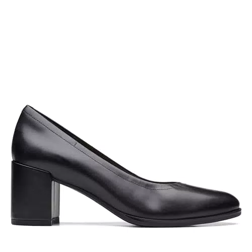 Clarks Freva55 Court - Pump Donna in Pelle