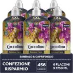 Coccolino Ammorbidente Concentrato Sandalo e Caprifoglio Intense Care 1750 ml
