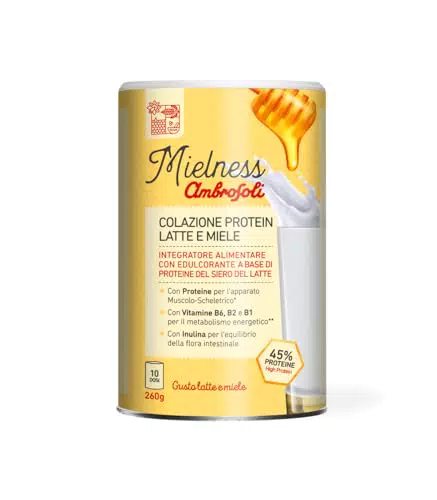 Protein Colazione Latte e Miele - Bevanda Proteica per una Colazione Energetica