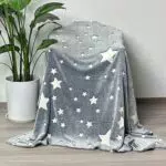 Stella Coperta Unicorno Illuminata al Buio per Divano e Camera da Letto