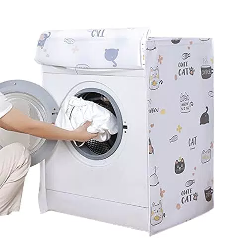 Copri Lavatrice Impermeabile con Motivo a Cartone Animato - Universale