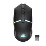 Corsair Nightsabre Wireless RGB Mouse da Gioco - 26.000 DPI, 11 Pulsanti Programmabili