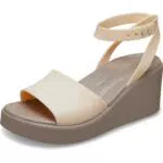 Crocs Brooklyn Ankle Strap Wedge - Sandali Donna Eleganti e Confortevoli