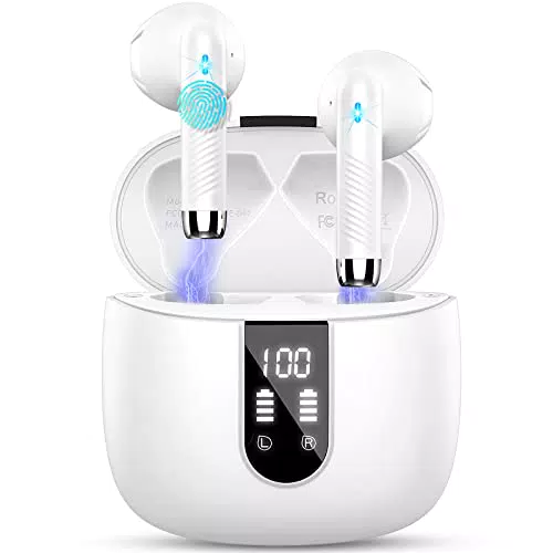 Cuffie Bluetooth 5.4 con Cancellazione Rumore e Microfono ENC - Impermeabili IP7