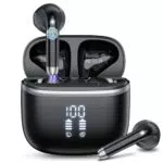 Cuffie Bluetooth 5.4 Wireless In Ear con Microfono Stereo ENC HD e Display LED