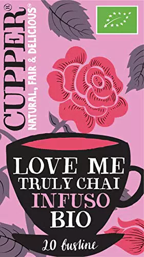 CUPPER Love Me Truly Chai Infuso Biologico con Cannella
