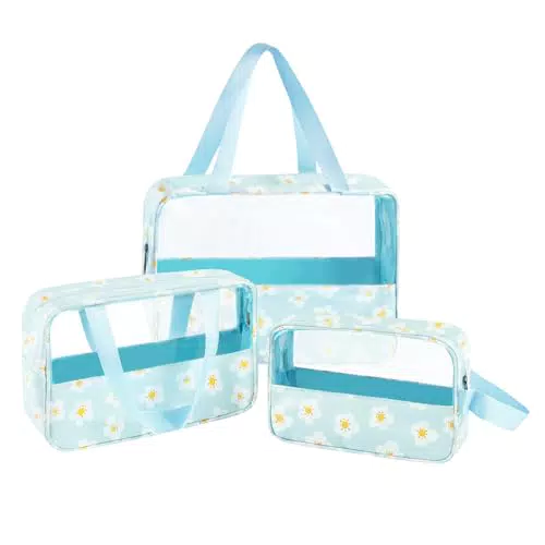 DAMILY Borsa Da Toilette Impermeabile, Beauty Case Da Viaggio Portatile