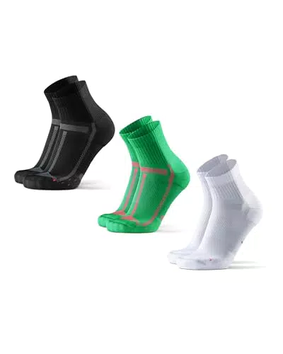 DANISH ENDURANCE Calzini da Corsa Anti-Vesciche Antiscivolo per Sport e Running