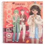 Depesche TOPModel Cosy-Libro per Creazione di Outfit con Adesivi