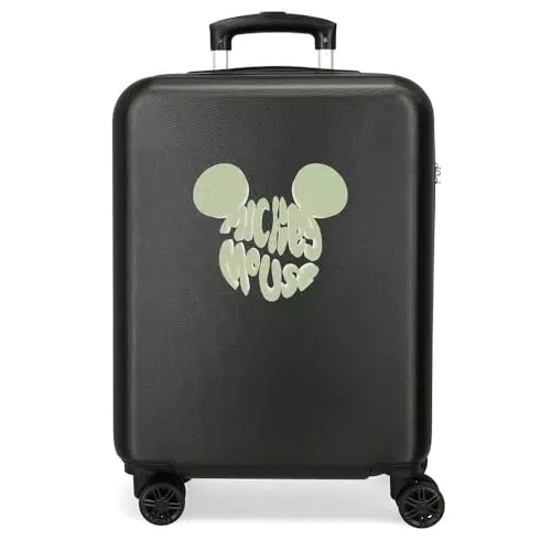 Disney Valigia per bambini rigida con chiusura a combinazione e 4 ruote