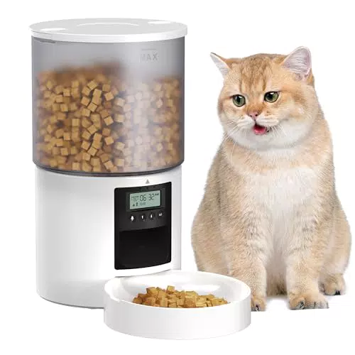 PetSafe Distributore Automatico Cibo Gatti con Timer Programmabile per 1-6 Pasti