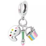 DOLARISE Charm per Bracciali Pandora in Argento Sterling 925 - Regalo per Donne e Mamme