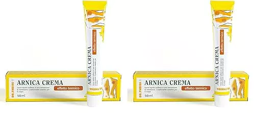 Dr. Theiss Arnica Crema Effetto Termico - Crema Riscaldante 50 ml - Dona Sollievo e Benessere - Coadiuvante per la Pelle del Corpo