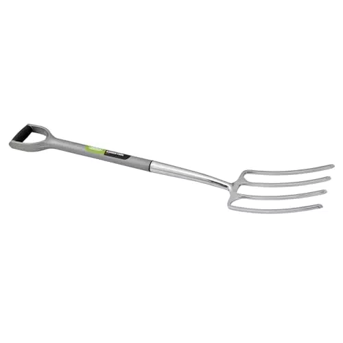 Draper Forca da Giardino in Acciaio Inox con Impugnatura Morbida