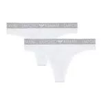 Emporio Armani Thong Iconic Cotton Biancheria Intima Donna
