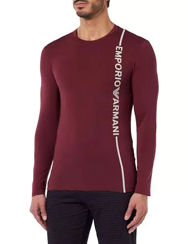 Emporio Armani T-Shirt con Logo Laterale per Uomo