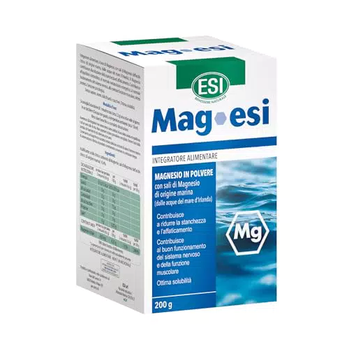 ESI Mag-ESI Integratore di Magnesio per Stanchezza e Affaticamento Fisico