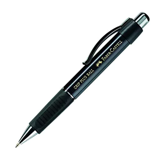 Faber-Castell Sfera GRIP PLUS METALLIC - Penna a sfera con meccanismo a scatto