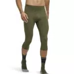 FALKE Calzamaglia Uomo Funzionale Asciugatura Rapida 3/4 M Ti Filo