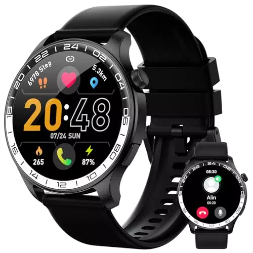 Fempoin Smartwatch 1.43" HD AMOLED con Chiamate, Sport e Impermeabile IP68