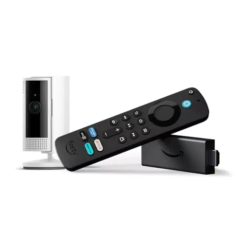 Fire TV Stick HD e Ring Videocamera Interna per una Casa Intelligente